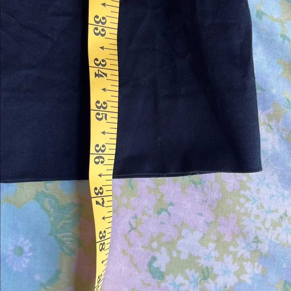 Kate Spade | Navy Bow-Front Midi Dress Size 2‎ Cocktail Holiday Party Shift